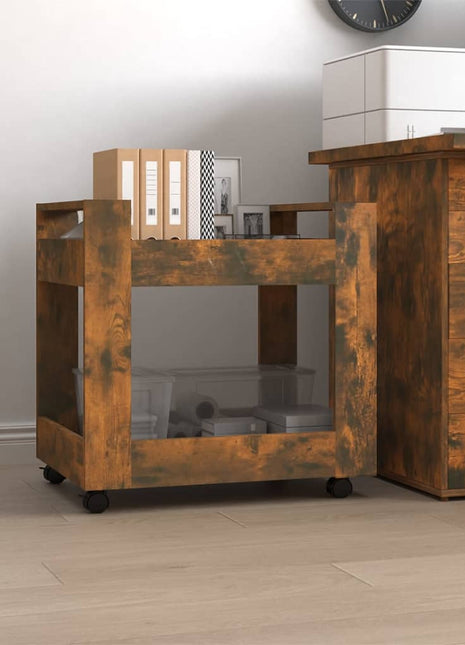 Bureaukastje 60X45X60 Cm Bewerkt Hout Kleurig