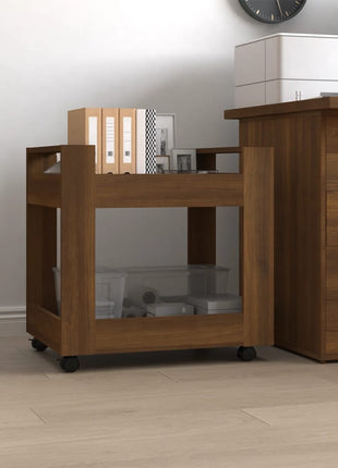 Bureaukastje 60X45X60 Cm Bewerkt Hout Kleurig