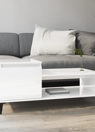 Salontafel 100X50X45 Cm Bewerkt Hout Bruineiken