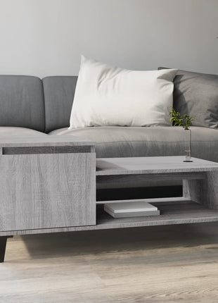 Salontafel 100X50X45 Cm Bewerkt Hout Bruineiken