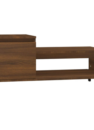 Salontafel 100X50X45 Cm Bewerkt Hout Bruineiken