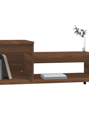 Salontafel 100X50X45 Cm Bewerkt Hout Bruineiken