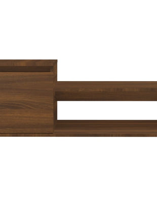 Salontafel 100X50X45 Cm Bewerkt Hout Bruineiken
