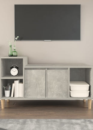 Tv-Meubel 100X35X55 Cm Bewerkt Hout