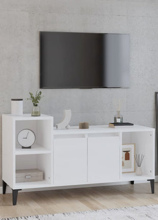 Tv-Meubel 100X35X55 Cm Bewerkt Hout Kleurig