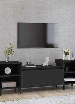 Tv-Meubel 160X35X55 Cm Bewerkt Hout