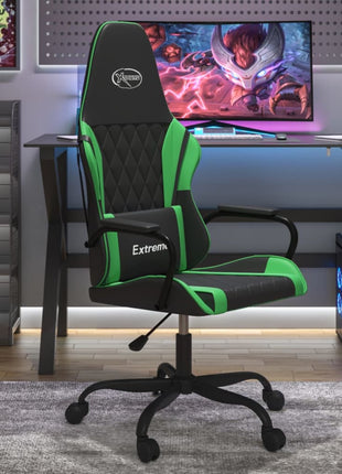 Gamestoel Kunstleer Zwart En
