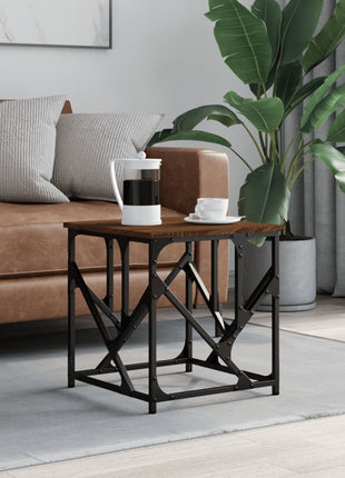 Salontafel Bewerkt Hout Eikenkleurig