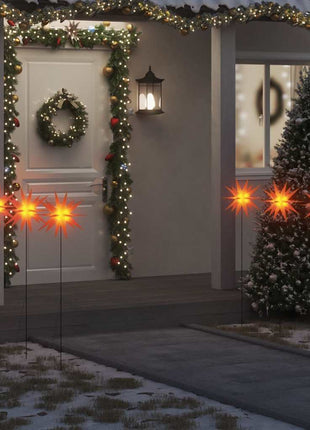 Kerstlampen Met Grondpin En Led's 3 St 35 Cm