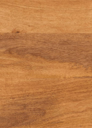 Tv-Meubel 100X33,5X46 Cm Massief Mangohout Bruin En Zwart