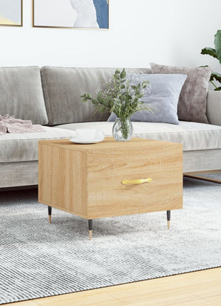 Salontafel 50X50X40 Cm Bewerkt Hout