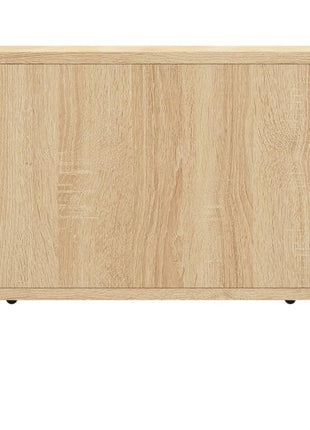 Salontafel 50X50X35 Cm Bewerkt Hout Kleurig