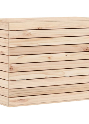 Wasmand 88,5x44x66 cm massief grenenhout