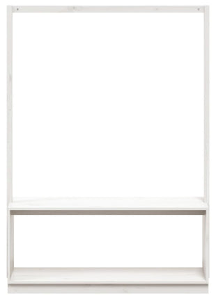 Kledingrek Schoenenkast 113X40X157,5 Cm Massief Grenenhout