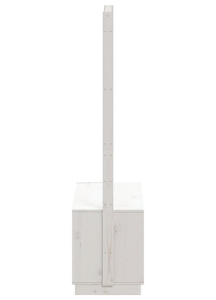 Kledingrek Schoenenkast 113X40X157,5 Cm Massief Grenenhout