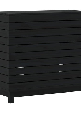 Wasmand 88,5x44x76 cm massief grenenhout