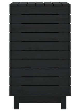 Wasmand 88,5x44x76 cm massief grenenhout