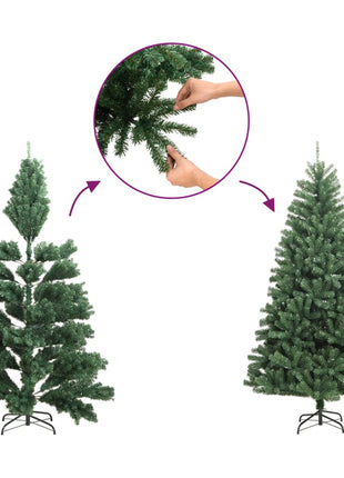Kunstkerstboom Met Scharnieren En Standaard