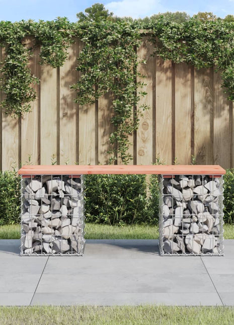 Tuinbank schanskorfontwerp 103x31x42 cm massief douglashout