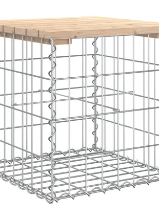 Tuinbank schanskorfontwerp 43x44x42 cm massief grenenhout
