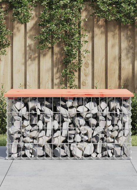 Tuinbank schanskorfontwerp 83x44x42 cm massief douglashout