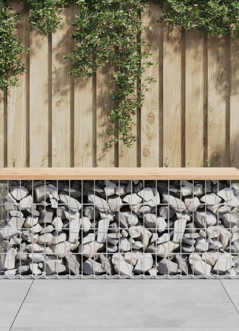 Tuinbank Schanskorfontwerp 103x44x42 cm massief grenenhout