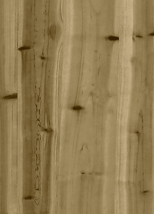 Tuintafel Schanskorfontwerp Geïmpregneerd Hout Donkerbruin