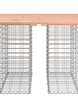 Tuinbank schanskorfontwerp 100x102x72 cm massief douglashout