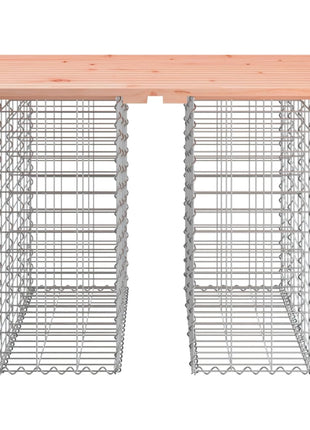 Tuinbank schanskorfontwerp 100x102x72 cm massief douglashout