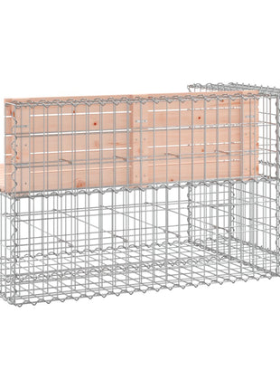 Tuinbank schanskorfontwerp 122x71x65,5 cm massief douglashout
