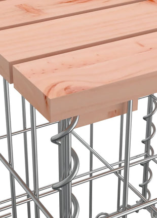 Tuinbank schanskorfontwerp 122x71x65,5 cm massief douglashout
