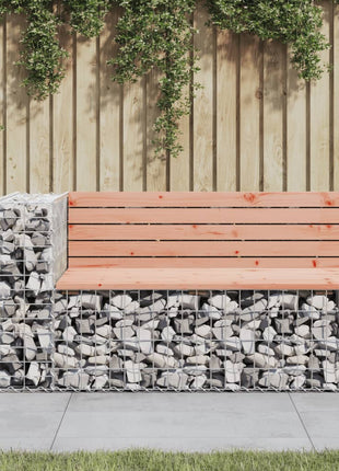 Tuinbank schanskorfontwerp 122x71x65,5 cm massief douglashout