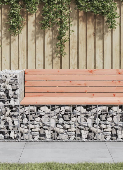 Tuinbank schanskorfontwerp 122x71x65,5 cm massief douglashout