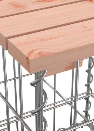 Tuinbank Schanskorfontwerp 244X71X65,5 Cm Massief Douglashout