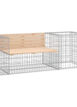 Tuinbank Met Schanskorf Massief Grenenhout Natuurlijk Grenenhout