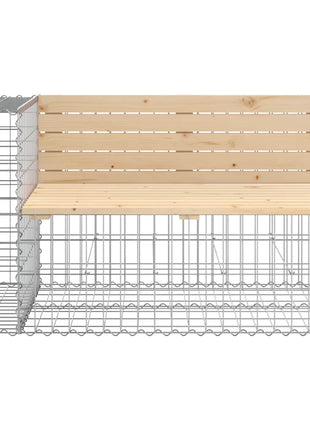 Tuinbank Met Schanskorf Massief Grenenhout Natuurlijk Grenenhout