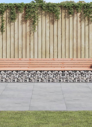 Tuinbank Schanskorfontwerp 347X71X65,5 Cm Geïmpregneerd Hout