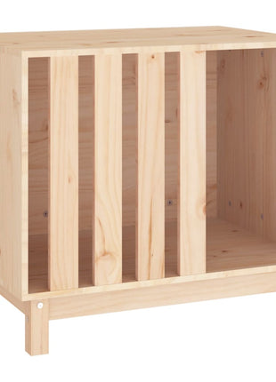 Hondenhok 70x50x62 cm massief grenenhout