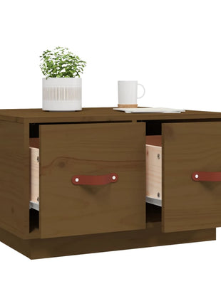 Salontafel 60X53X35 Cm Massief Grenenhout