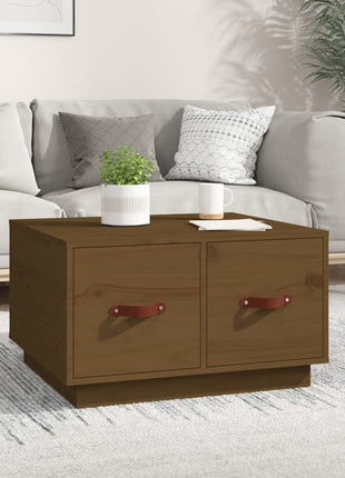 Salontafel 60X53X35 Cm Massief Grenenhout