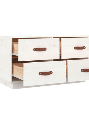 Salontafel 80X80X45 Cm Massief Grenenhout