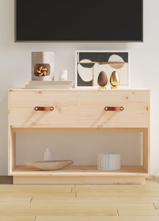 Tv-Meubel 90X40X60 Cm Massief Grenenhout