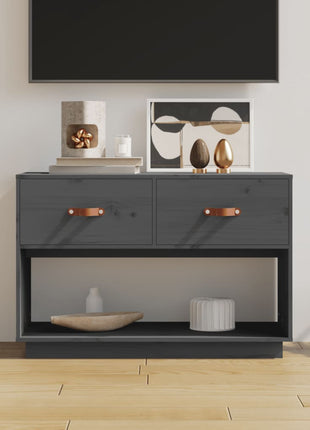 Tv-Meubel 90X40X60 Cm Massief Grenenhout
