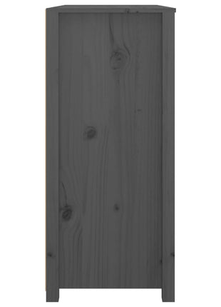 Dressoir 100x40x90 cm massief grenenhout grijs