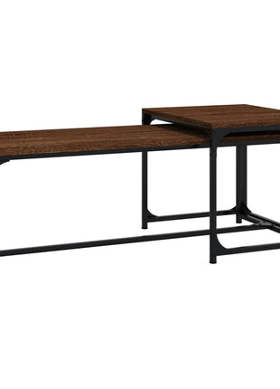 Salontafels 2 St Bewerkt Hout
