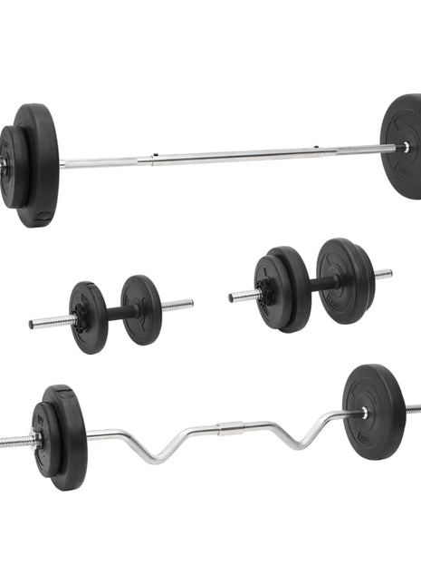 Halterset met gewichten 60 kg
