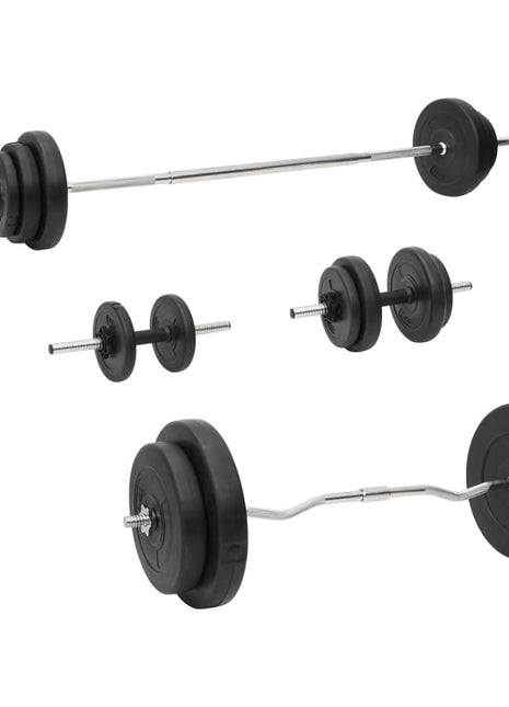 Halterset met gewichten 90 kg
