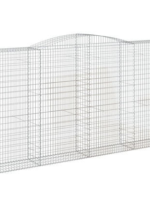 Schanskorven 3 st gewelfd 400x50x200/220 cm ijzer