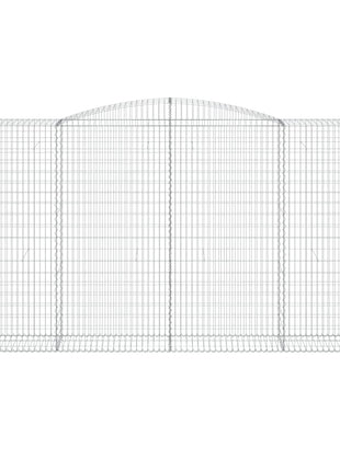 Schanskorven 3 st gewelfd 400x50x200/220 cm ijzer