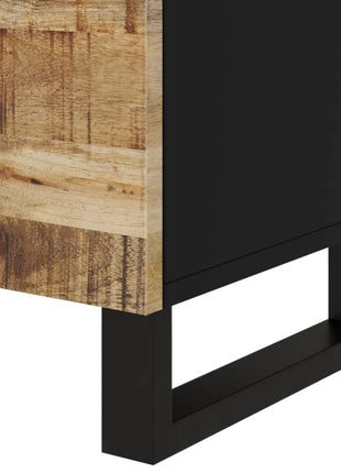 Nachtkastjes 50X33X60 Cm Massief Mangohout En Bewerkt Hout